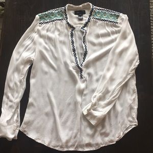 Karen Kane Embroidered Tunic